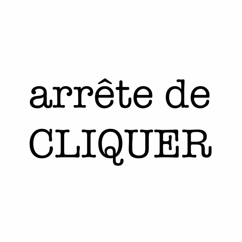 logo Arrête de cliquer